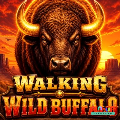 Tezkor o‘yin kartasi «Walking Wild Buffalo» — banner ko‘rinishi