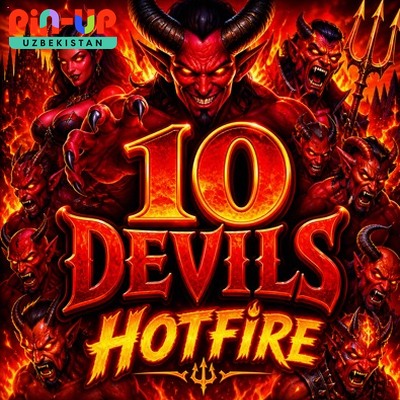 Onlayn kazino o‘yini «10 Devils Hotfire» — lobby preview